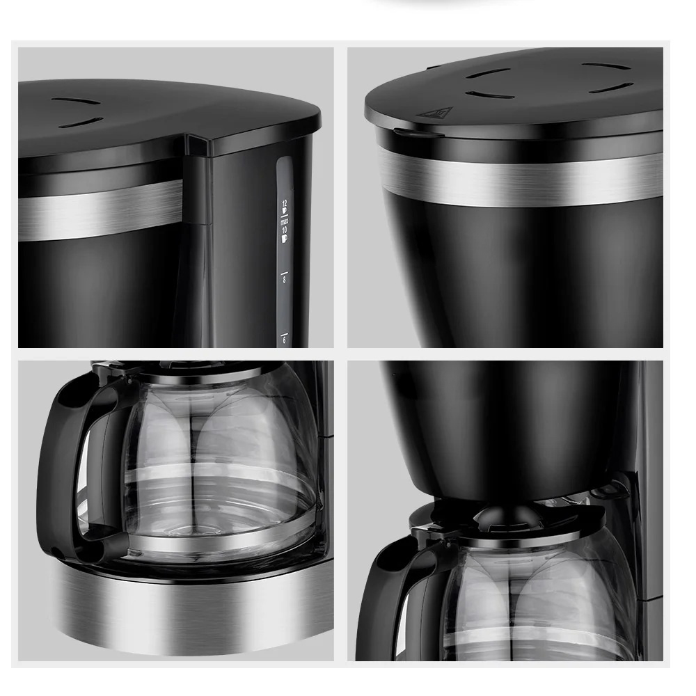 Household Drip Semi-Automatic Coffee Machine
