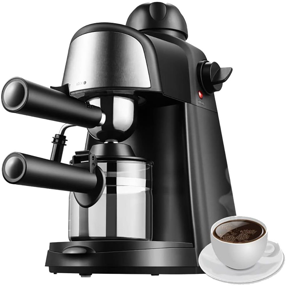 Household Coffee Maker, 1L Capacity, Heating System