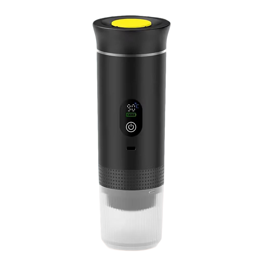 The Portable Coffee Machine Comes With A Built-In Heating System