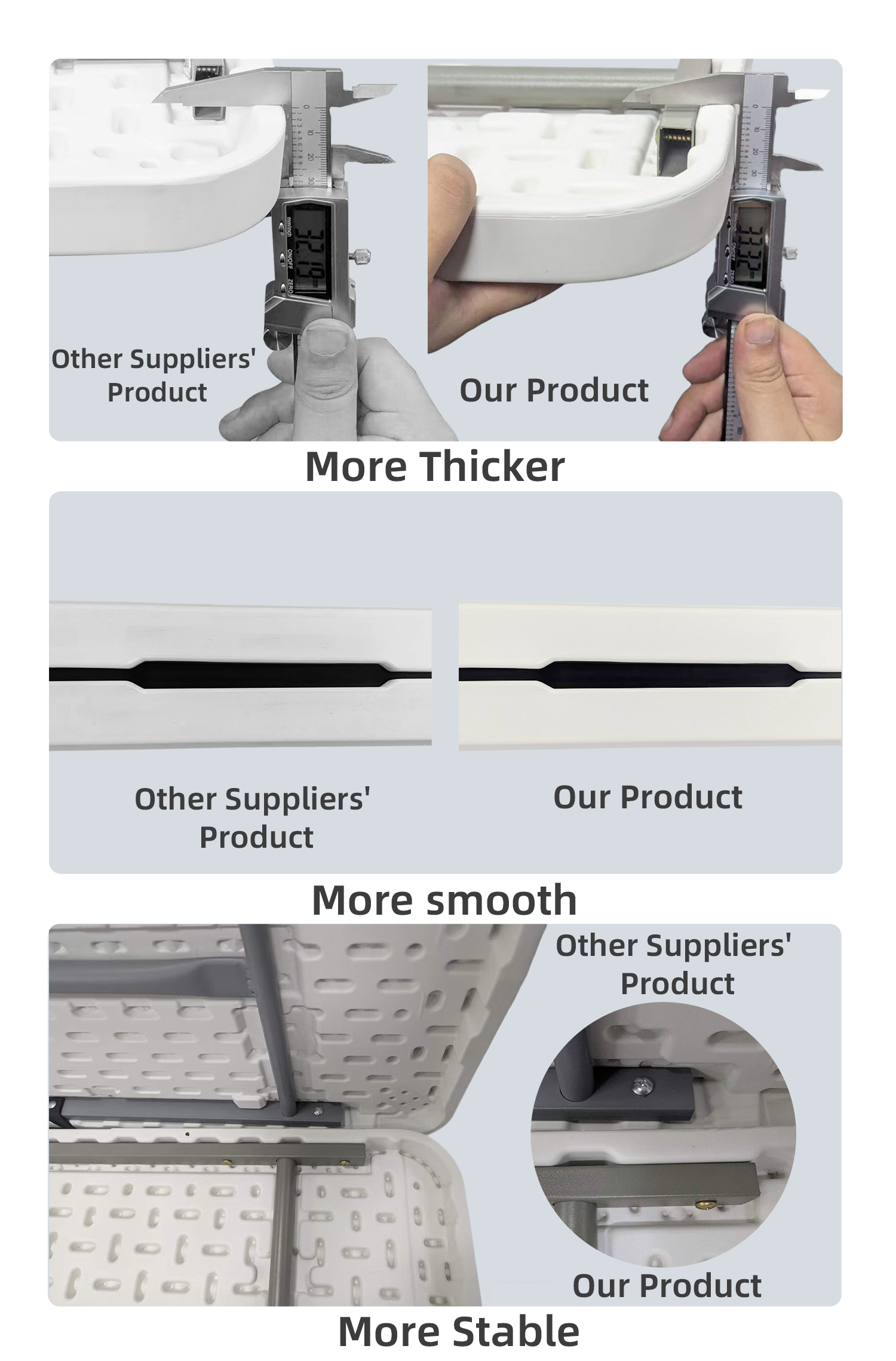 Folding Table 6ft For Garden Outdoor  Kitchen