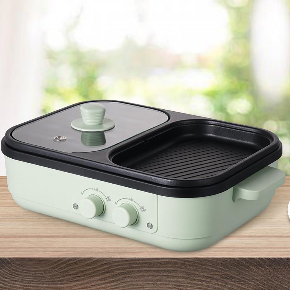 2-in-1 Aluminum Alloy Breakfast Machine