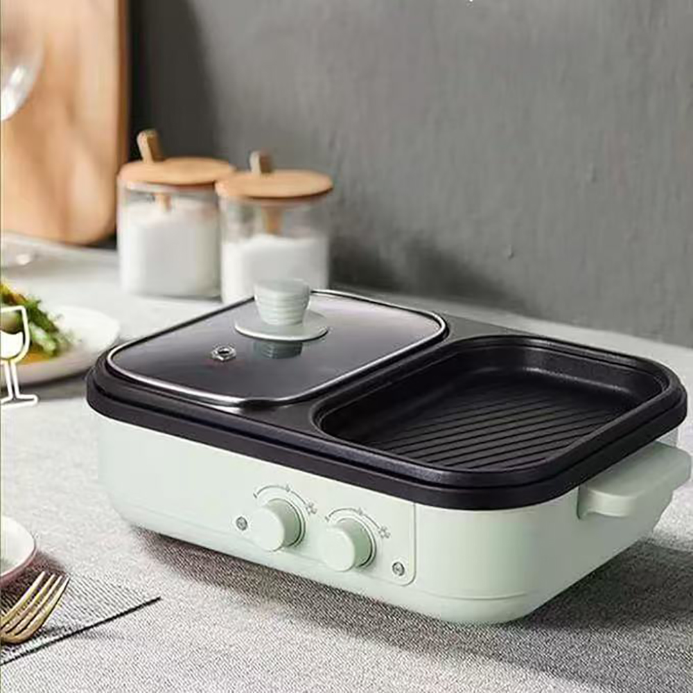 2-in-1 Aluminum Alloy Breakfast Machine
