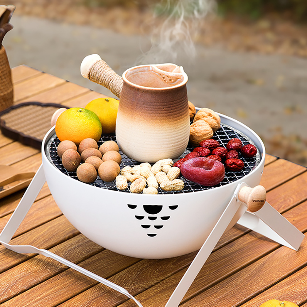 2-3 People，Spherical Coal BBQ Grill