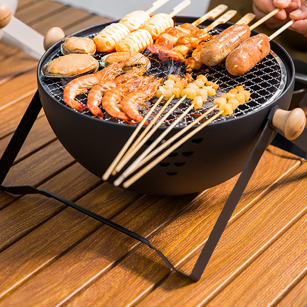 2-3 People，Spherical Coal BBQ Grill