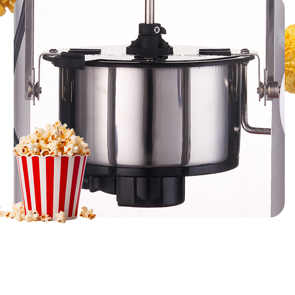 Extra-large capacity stainless steel ABS popcorn machine