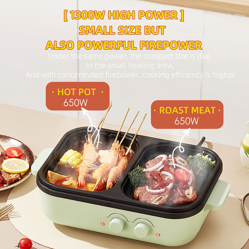 2-in-1 Aluminum Alloy Breakfast Machine