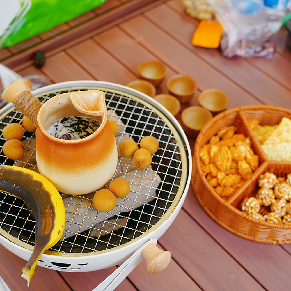 2-3 People，Spherical Coal BBQ Grill